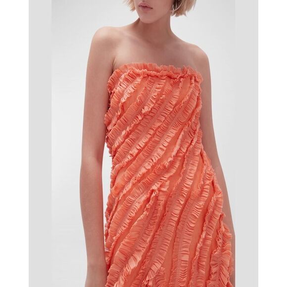 Aje Orange Maxi Dress - Picture 2 of 12